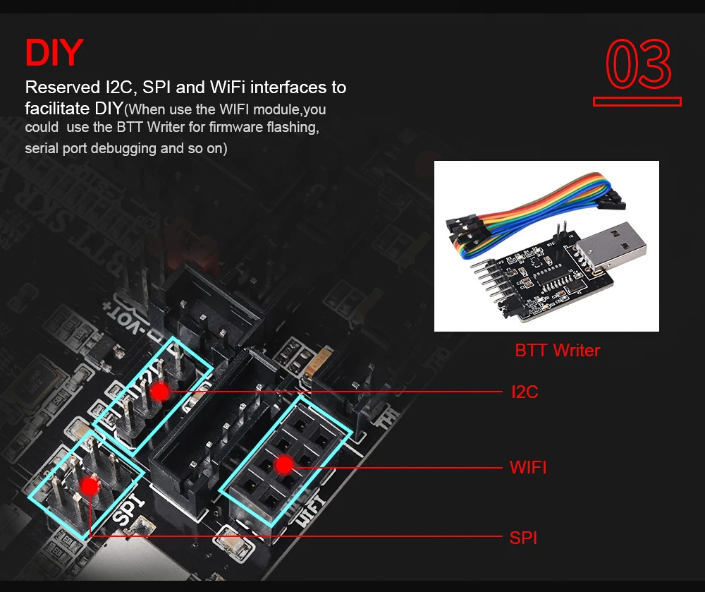 Bigtreetech SKR 1.4 Turbo SoluNOiD.dk